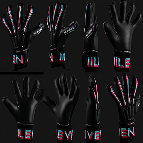 Iileven Soccer Goalkeeper Gloves With Extra Grip Palms - Maximum Protection For Goalies, Adult Soccer Gloves, Ultimate Performance And Durability (Kruger) #TOP1