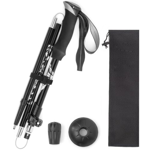 PARDUS Lightweight Adjustable Trekking Poles (1 Pole) - Hiking, Trekking, and Travel for Men, Women, Hikers, Backpackers, and Seniors