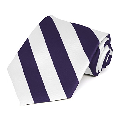 Image of tiemart Men's Striped Tie Standard Length