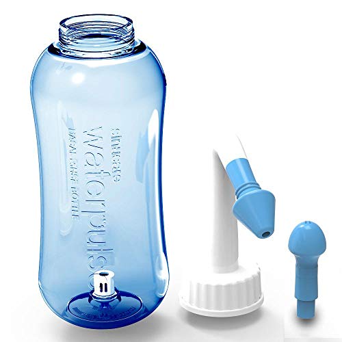Waterpulse Children and adult Neti Pot Nose Wash System Standard Nose Nasal Wash Yoga Detox Sinus Allergies Relief Rinse bottle 300ML