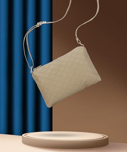 Image of Cross Body Sling Bag for Girls /Women| Leather Sling Bag|Women's Sling Bag | Crossbody Bag | Classic Sling Bag | Zipper closure and Adjustable Shoulder Straps