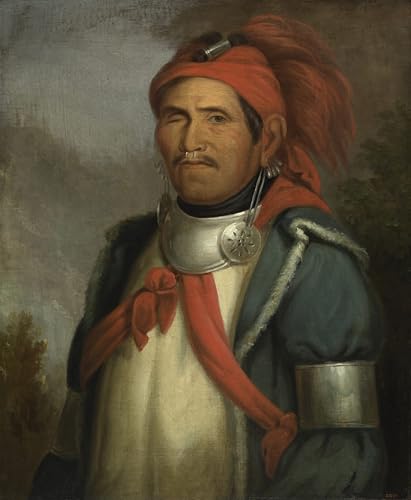 Art Tenskwatawa Henry Inman affiche impression sur toile pour créer un salon chaleureux