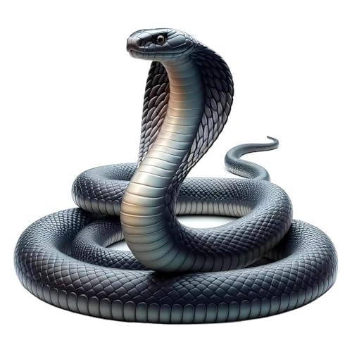 3D Cobra Snake Vinyl Decals 2 Pack