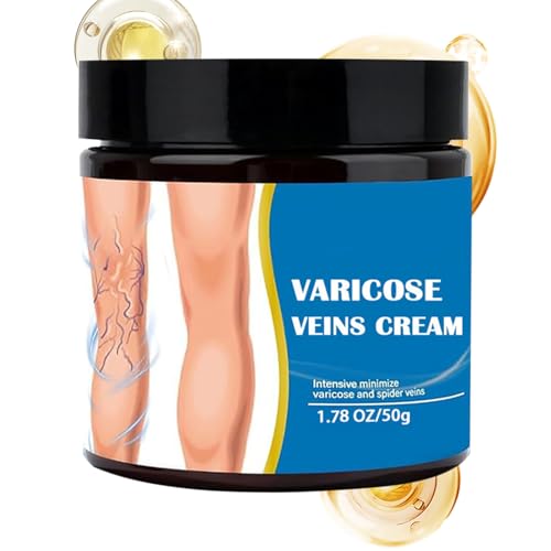 Crema para Hinchazón de Piernas - Crema Natural Para Pantorrillas 50g - Producto Calmante para Piernas para Oficina, Profesores, Hombres, Mujeres Embarazadas y Senderistas