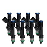 Injecteur de carburant, OEM 0280158001, compatible for FORD E-150 E-250 E-350 E-450 5,4 L 2L 1E-A5C 822-11167N, lot de 8