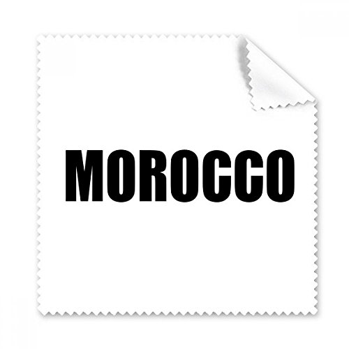 Écran sale ? Tissu Maroc noir nettoyant pour téléphone et lunettes anti-traces