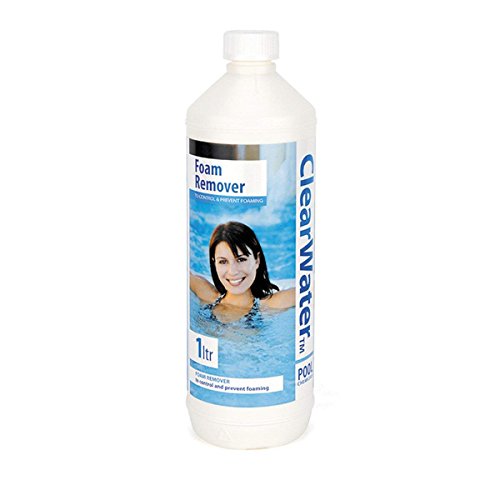 3 x Foam Remover for Swimming Pool and Spa Treatment, 1 Litre
