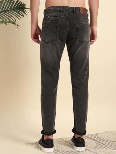 Image of Vogaan Regular Fit Stretchable Jeans for Men | Men's Stylish Denim Cotton Pants