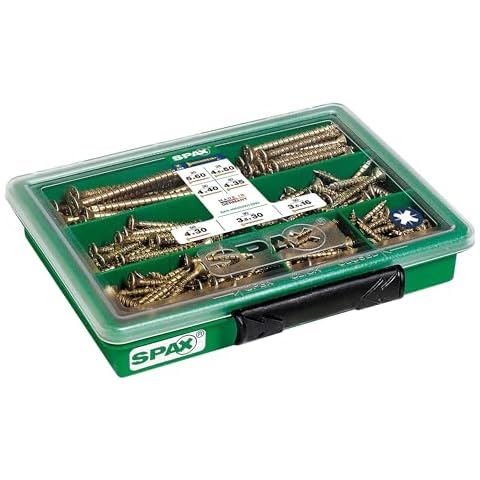 Coffret de vis Spax, 245 pièces Cover