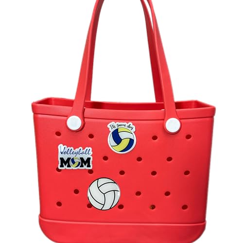Image of 3 Pcs Bogg Bag Charms - Toe Rubber Beach Bag Accessories For Women & Teen Girls