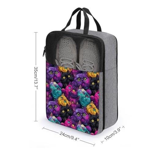 Sac à chaussures de golf pour voyage pour isoler les semelles sales en valise - 2