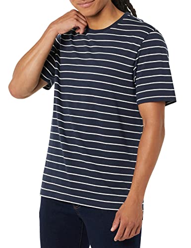 Image of Amazon Essentials Men's Slim-Fit Crewneck Short Sleeve Cotton T-Shirts