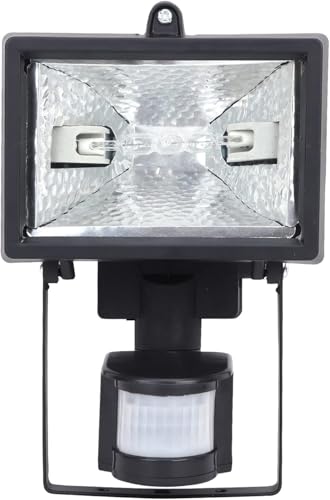 120W LED Security Lights Outdoor with Motion Sensor, Waterproof PIR Floodlight for Garden Garage Driveway, Adjustable Wall/Ceiling Mount Outdoor Lighting
