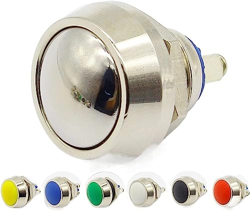 Bouton en acier inoxydable 12mm étanche de haute qualité