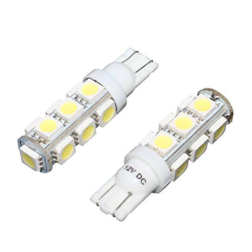 Ampoule LED 12v w2.1x9.5d Motodak blanche pour remplacer clignotant défectueux