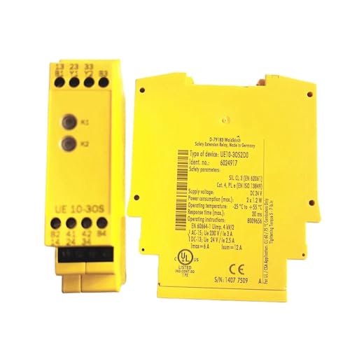 Relais UE10-30S - Solution de câblage rapide pour sécuriser les machines-outils
