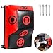 INNOLIFE Wall Mount Uppercut Bar Boxing Bag EVA Sandbag MMA Training Punching Target Aiming Point Black Red