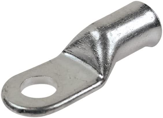 25 Pack Tinned Copper 6 AWG Battery Cable 5/16 Inch Ring Terminals for Boats