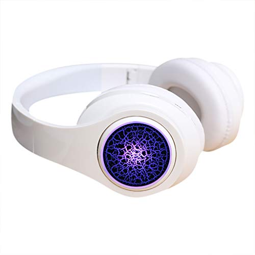 Wireless Headset, Stereo Foldable Headphone OverEar,Noise Cancelling Soft Memory-Protein Earmuffs Wireless Surround Sound