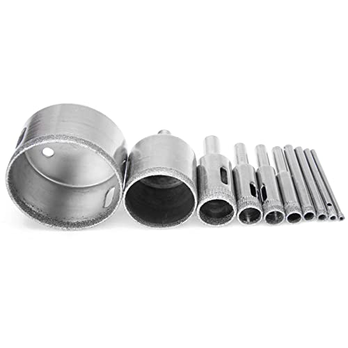 Set de 10 Brocas Diamante para Mármol y Vidrio de 3-50mm miniatura 4