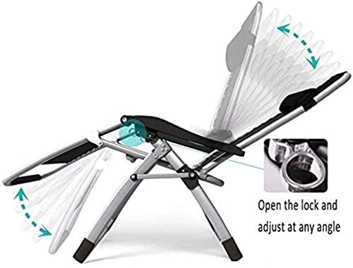 Chaise longue pliante haut de gamme avec dossier récréatif Style B - 6
