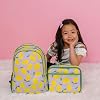 Wildkin Kids 15-inch Elementary School Backpack Durable Padded Bag with Adjustable Straps for School, Travel & Everyday Use, Multiple Pockets, Boys & Girls Ages 510 Lilac Lemonade