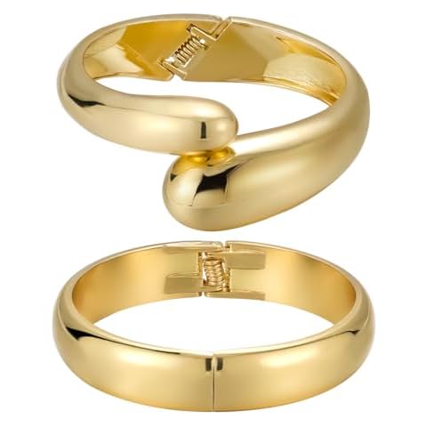 Emibele 18K Gold Bangle Set Cover