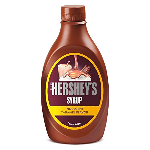 Image of Hershey's Caramel Flavored Syrup | Delicious Caramel Flavor | 600 Gm Bottle