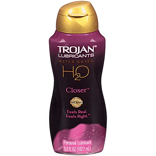 TROJAN Lubricants H2O Closer Water-Based Lubricant,...