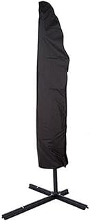 SECFOU Capas De Guarda-Sol Com Zíper Capa De Guarda-Chuva Offset De Pátio Capas De Guarda-Chuva Ao Ar Livre Com Cordão Preto Dossel Sombra De Banana Capa De Ar Condicionado 210D Capa De