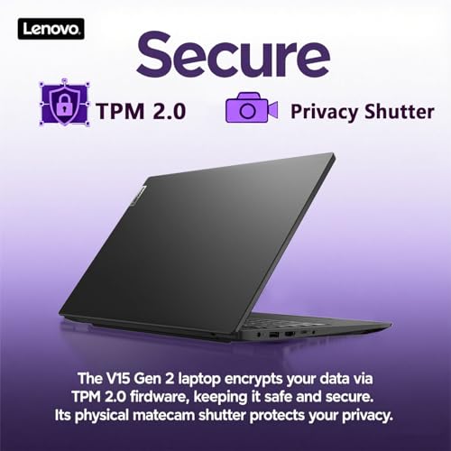 Image of Lenovo V15 15.6 inch FHD Display Laptop for Business & Productivity, Intel Powerful Processor, 24GB RAM, 2TB SSD, 11H Battery, Privacy Shutter, Dolby Audio, Quiet Keyboard, Windows 11 Pro