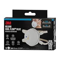 3M Schweißermaske für effektiven Schutz vor gesundheitsgefährdenden Metallstäuben, Schutzstufe FFP2, 9928C – Ansicht 5