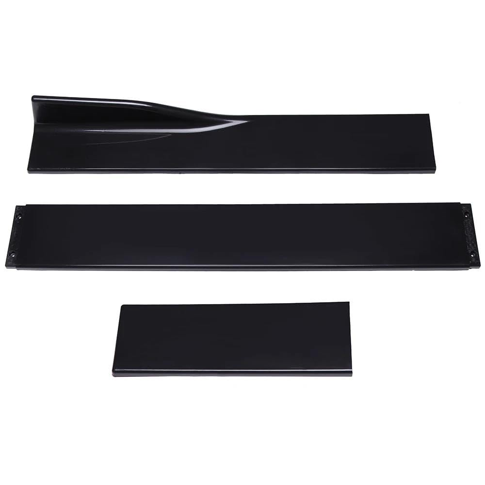 Faldones laterales universales de 2m para parachoques de coche kit de 6 unidades 7