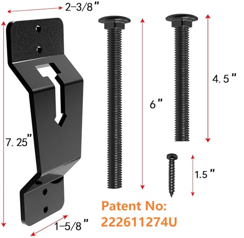 image for Adamoss Wall Mount Spare Tire Carrier Mount for Trailer,Spare Tire Car