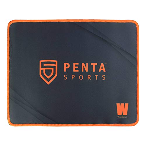 WASDkeys P100 Gaming Mauspad Pro Mousepad Mouse Mat - Stoff - Gummierte, Rutschfeste Unterseite - Hochwertiges Material - 320 x 250 x 3mm - Schwarz