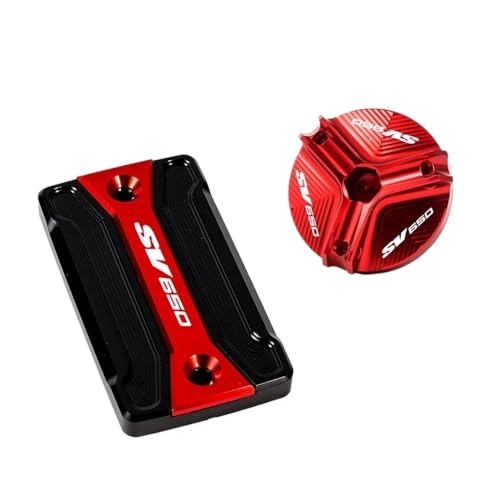 Brems flüssig keitsbehälters Für SV650 SV 650 1999-2022 2021 2020 2019 2018 2017 2016 2015 Motorrad Öl Kappe Vorne Brems Flüssigkeit Reservoir Abdeckung