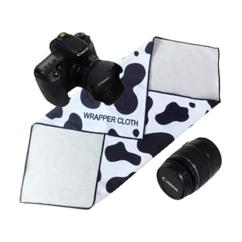 wanerxin Anti-scratch Camera Wrap Protective Magic Lens Wrapper for DSLR/Camera Lens/Laptop/Phone/Accessories/Ipad. (13.8" x 13.8") Cover