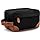 Vorspack Travel Toiletry Bag - Hanging Toiletry Bag for Men Water Resistant Canvas Shaving Bag with Large Capacity for Travel - Black