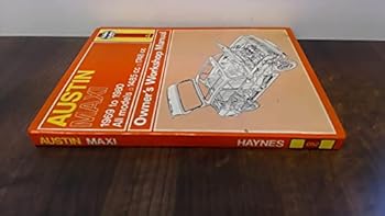 Hardcover Austin Maxi Owner's Workshop Manual Book
