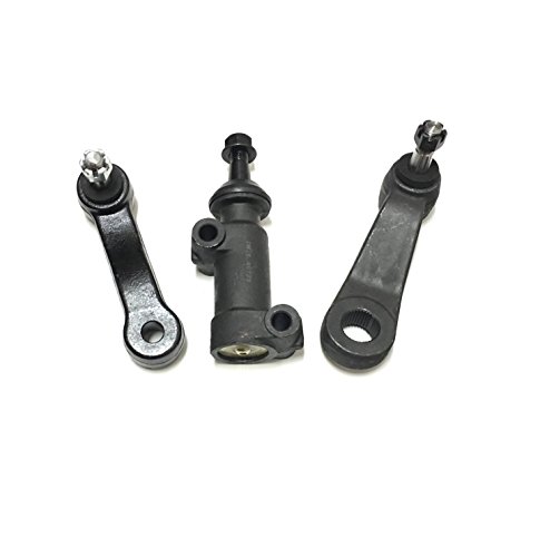3 Piece Front Steering Kit Idler Arm, Pitman Arm 4 Grooves And Idler Arm Bracket Assembly 4Wd Only #TOP2