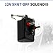 RABROPAR 12V Shut Off Solenoid 26214 Compatible with Roosa Master 6.2 6.9 7.3 5.7 6.5, Compatible with John Deere Stanadyne DB JDB DC JDC DBO DM2 DM4 DB2 DB4