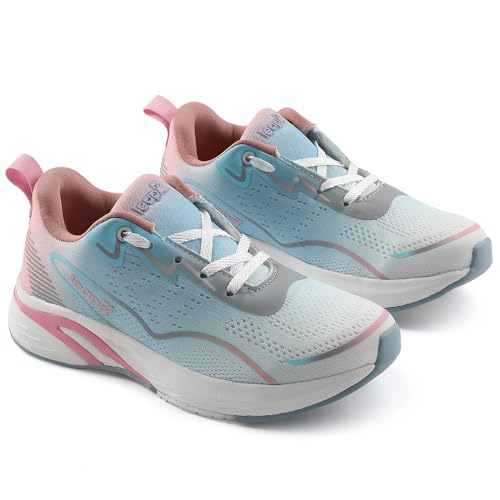 Image of Liberty Leap7x GHD-W10E Sports Lacing Running Shoes for Women with EVA Sole | Suitable for Walking Jogging Gym | Super Foam Insole | Comfortable Footbed | Shock Absorption