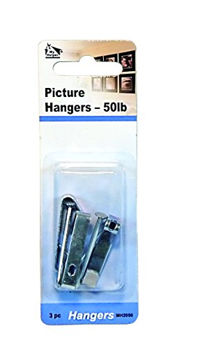 Image of My Helper MH2050 Picture Hanger 50 lb. - 3 Pack,