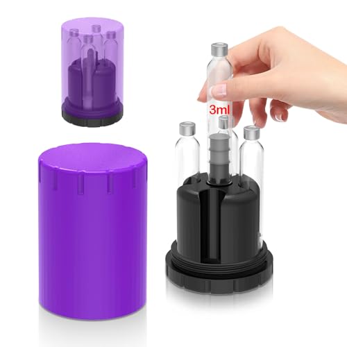 GFYYBKJ 3mL Cartridge Holder with Purge Tower, Travel Pen Cartridges Purge and Fill Station, Only...