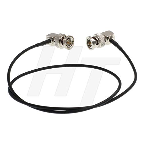 Câble SDI BNC HD 3G HangTon rg174 noir 1m pour moniteur émetteur vidéo