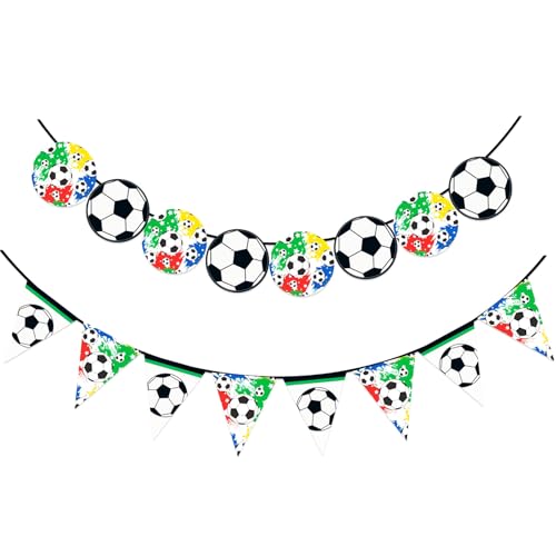 Soccer Watch Party Banner Set (2 Pack)