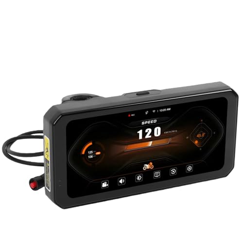 Cámara de salpicadero para moto contra accidentes: cámaras duales de 12MP e impermeabilidad total 3