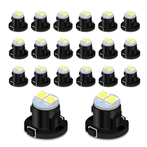NIIIYTYB 20 PCS T4 Led Bulb Blanco para Panel