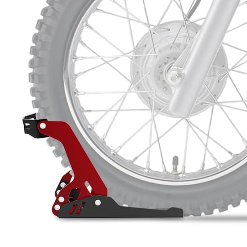 USTPO Electric Dirt Bike Wheel Chock MotorcycleTrailer Stand 1800 lb
