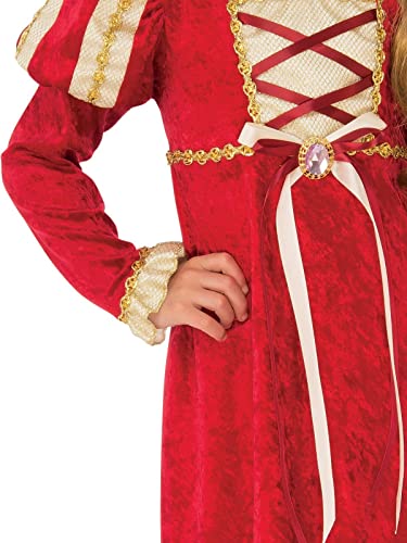 Disfraz niña Princesa Medieval Rubies pequeño miniatura 3